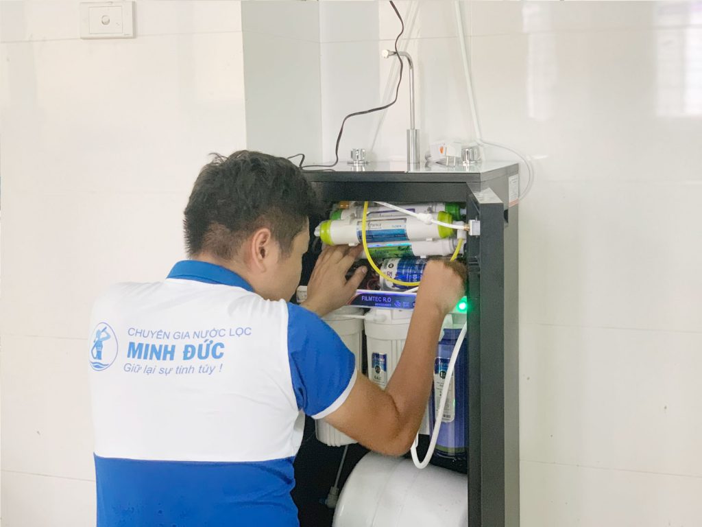 Lắp đặt máy lọc nước tại Bệnh Viện Nhi Nghệ An
